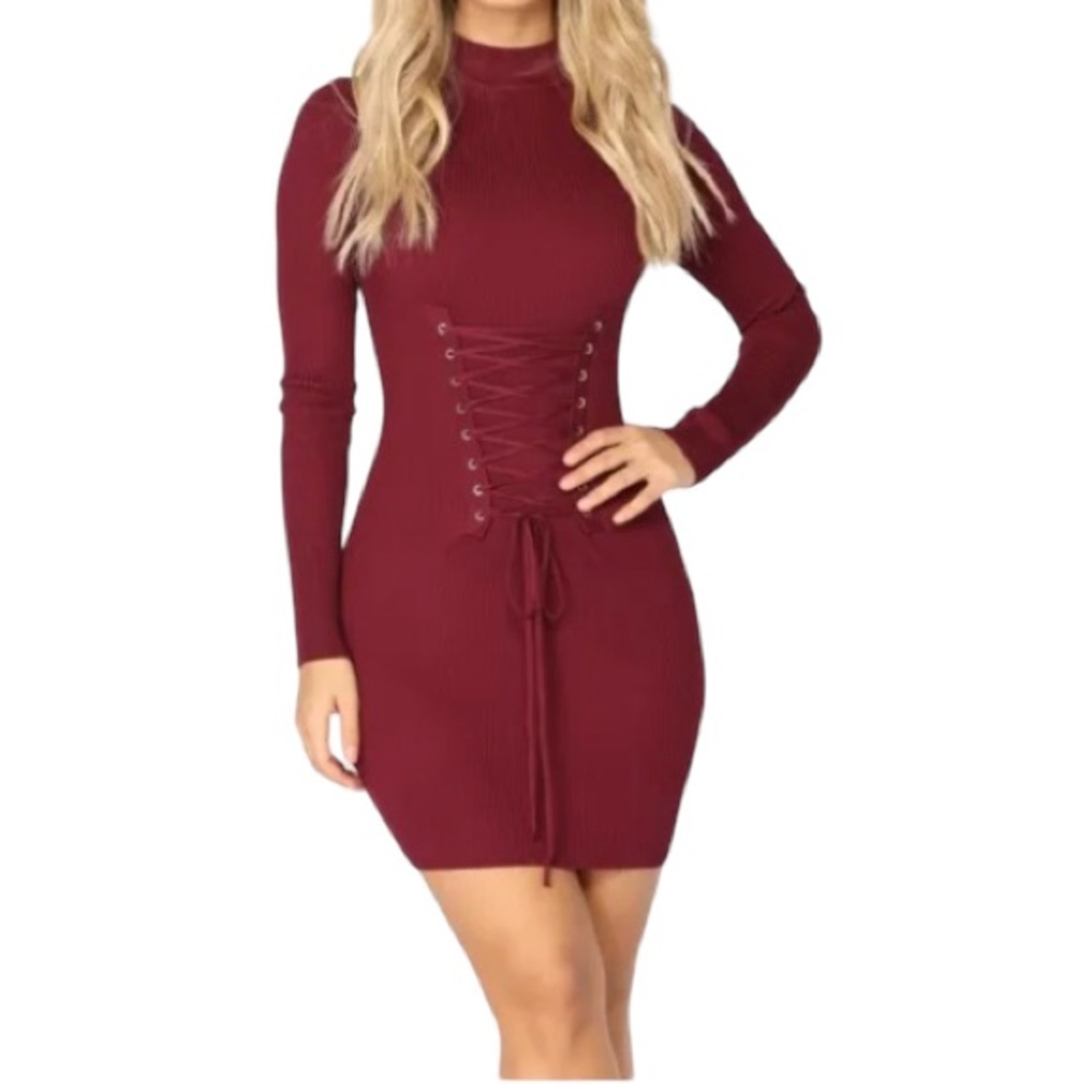 FASHION NOVA Yessica Corset Dress in Sz 1X